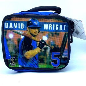 MLB New York Mets David Wright Lunchbox NWT Baseball Lunch Bag 8" x 10"